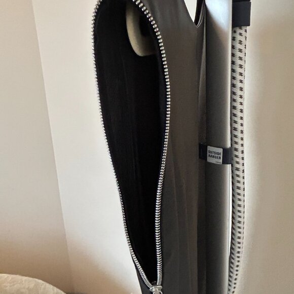 Escada Lamb Leather Mini Dress Size Size Medium/DE 38/US 8 - 10 - Picture 12 of 13